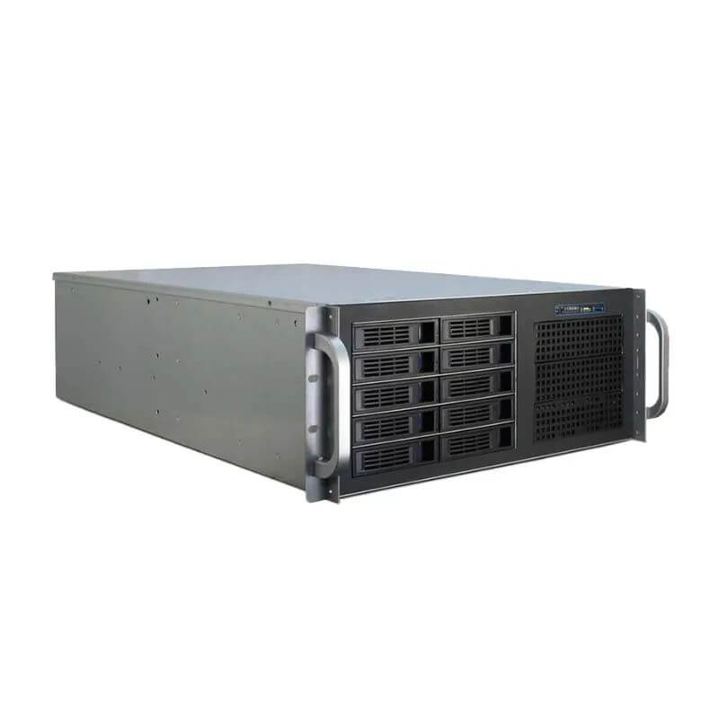 Serveur Rack Ventilateur 120mm Connetto COCH4U Châssis Pour Serveur D'installation 19 4 Unités Avec 3 Baies 5,25 6 De 3,5 Noir Baie Serveur 19 Pouces