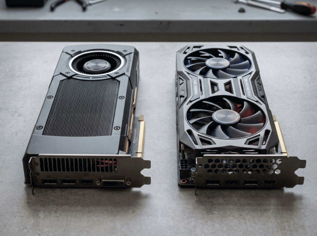 Workstation GPU compared with consumer gaming card Workstation GPU compared with consumer gaming card