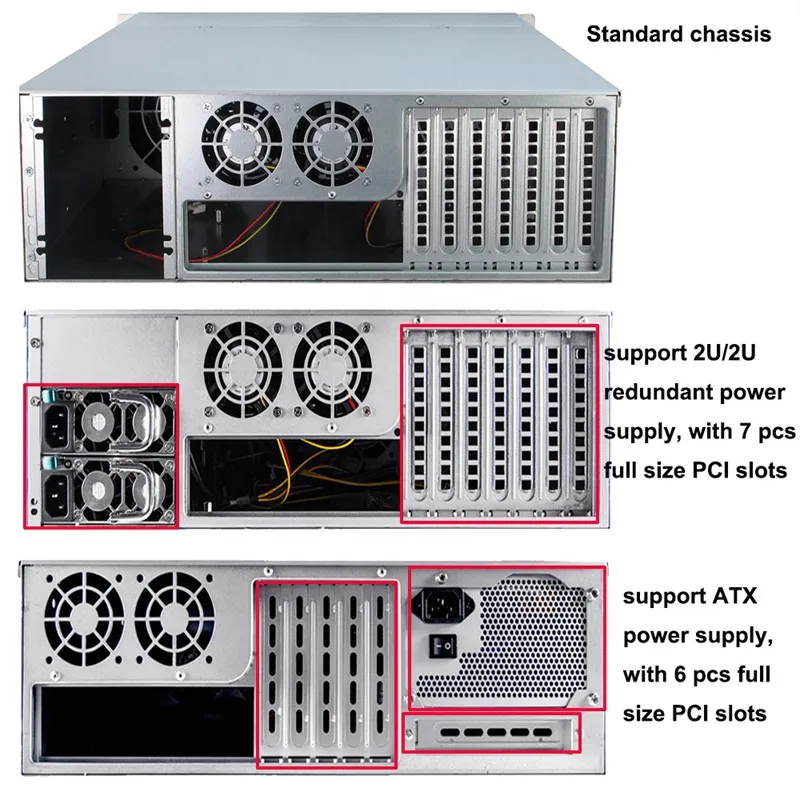 Ensure compatibility between the server chassis and the motherboard and other components.