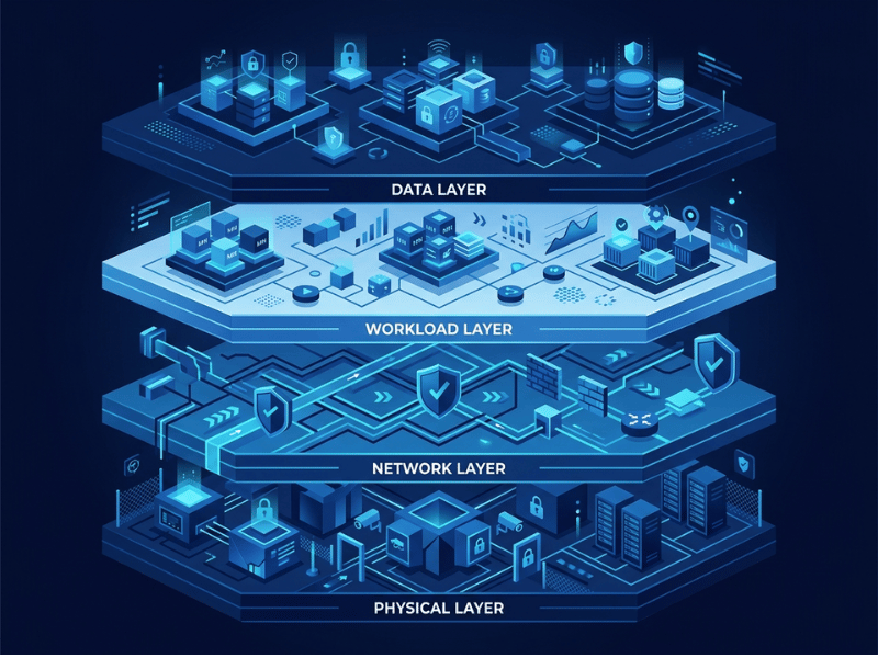 Data Center Security Layered Architecture Diagram Data Center Security Layered Architecture Diagram