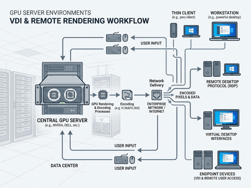 Remote Rendering VDI Display Link Remote Rendering VDI Display Link