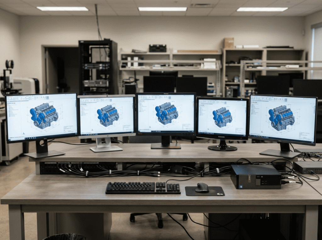 Test bench comparing scaling across monitors Test bench comparing scaling across monitors