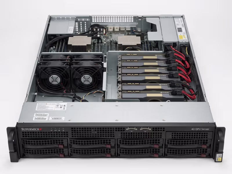 4U GPU server chassis with multiple GPUs 4U GPU server chassis with multiple GPUs