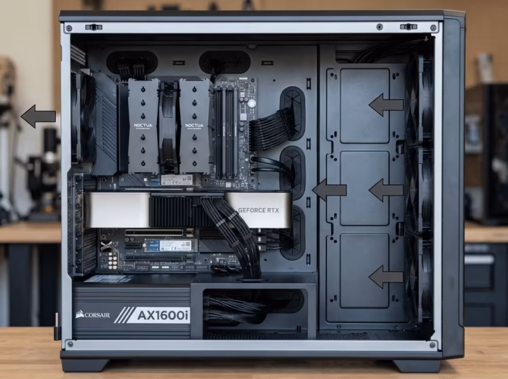 GPU case fit and airflow GPU case fit and airflow