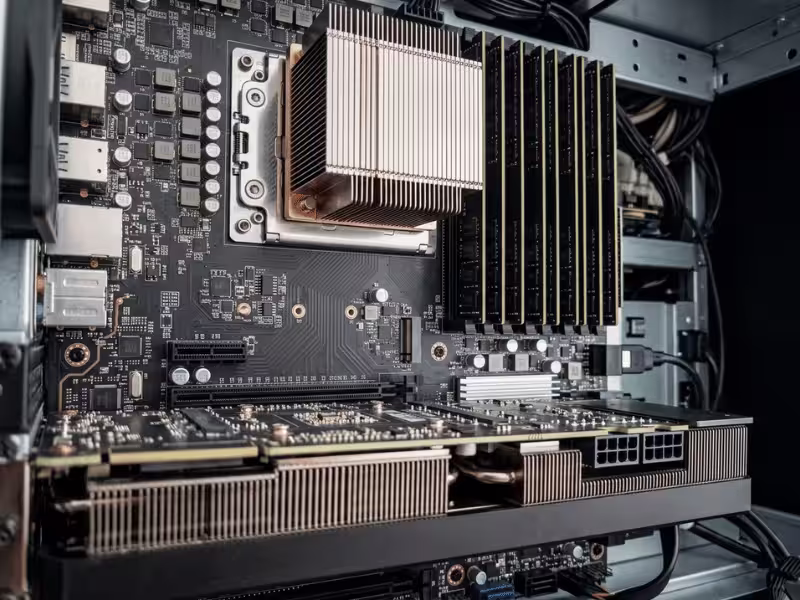 Host memory and GPU inside a server Host memory and GPU inside a server