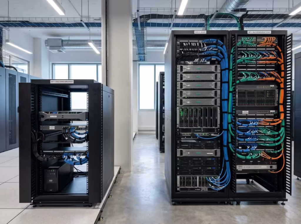 Single node and multi node deployment Single node and multi node deployment