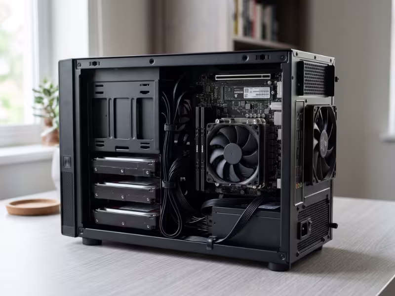 Compact mini ITX media server using integrated graphics Compact mini ITX media server using integrated graphics